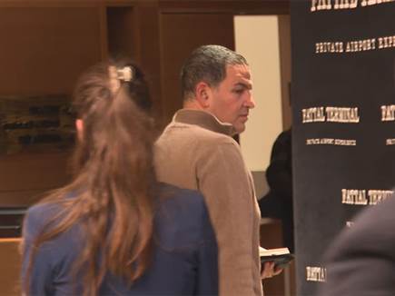בעלי הפועל ת"א אדמונד ספרא הגיע לישראל