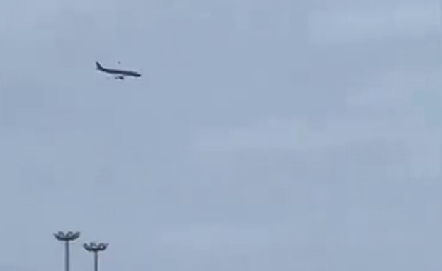 תיעוד: מטוס נוסעים התרסק לאחר שניסה לבצע נחיתת חירום