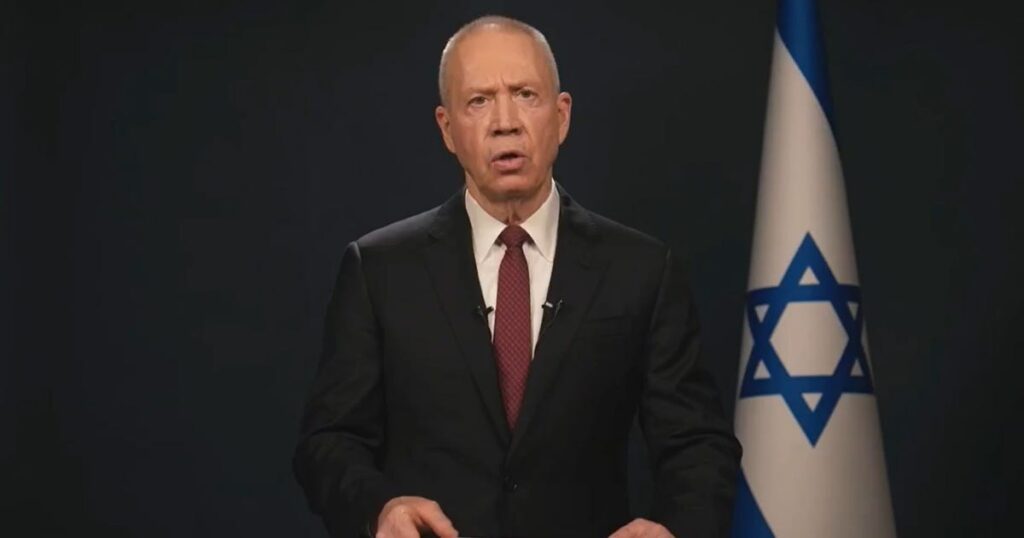 גלנט לא יכול להיעלם מהחיים הציבוריים. חובתו היא לדבר בקול רם וברור על חדשות ישראל