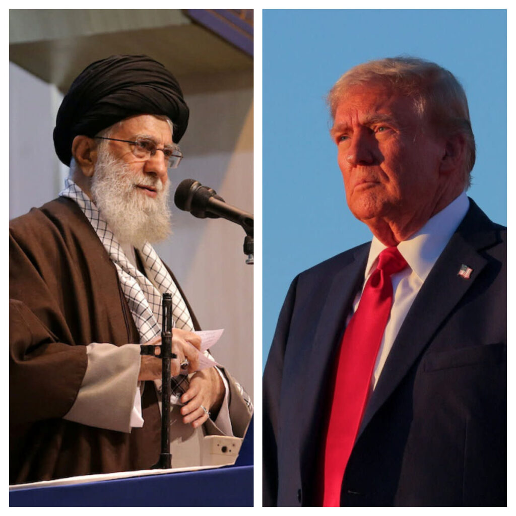 עלי חמינאי בתשובה נחרצת לדונלד טראמפ: "מדינה בריונית"