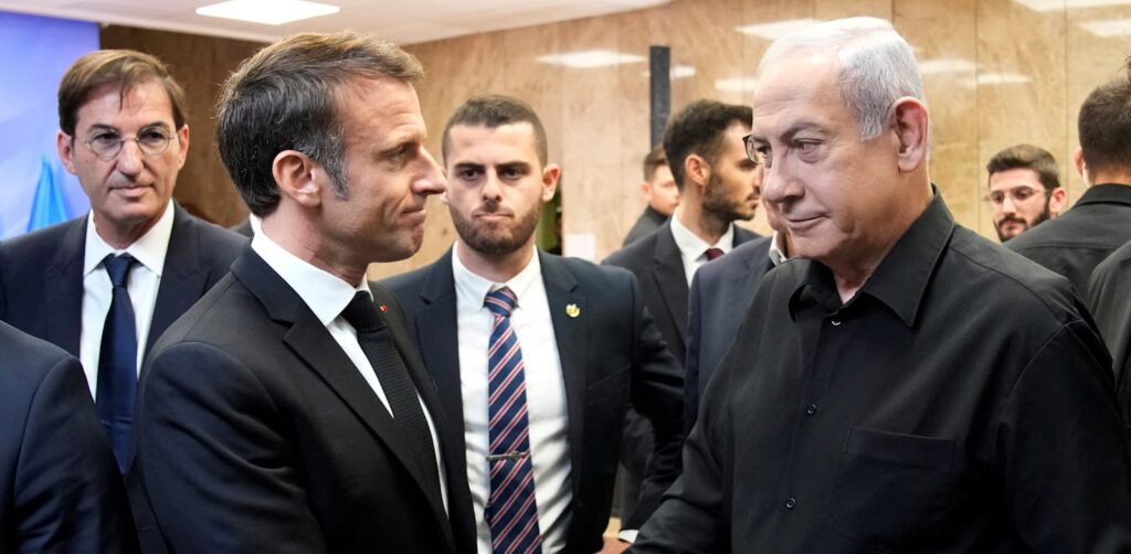 מקרון התקפל: חברות ישראליות יוכלו להשתתף בסלון האווירי בפריז