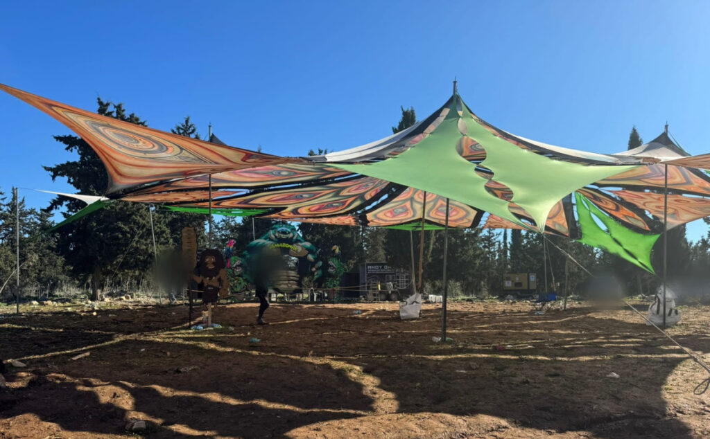 המשטרה פיזרה מסיבת טבע באזור הגלבוע – מאות מטרים מגבול קו התפר