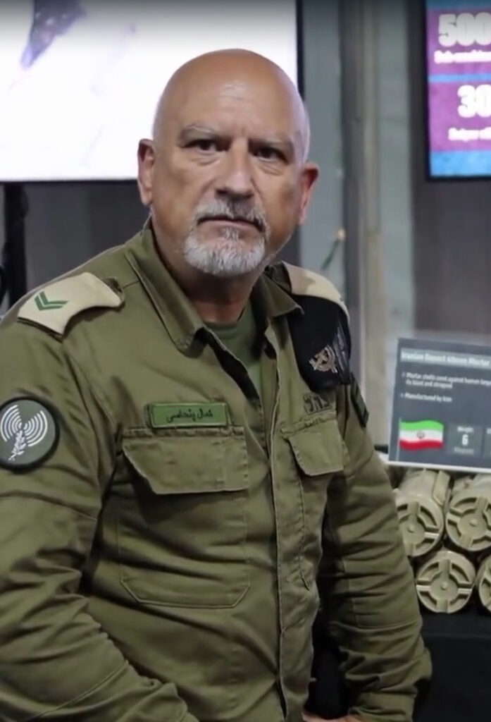 אדרעי מאחוריך: זה רס"ר כמאל והוא הסיוט הישראלי של המשטר האיראני