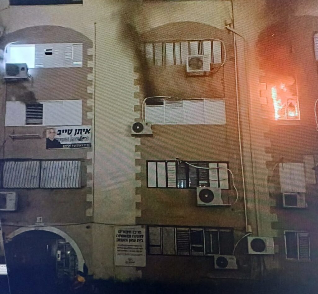 שי לי פחימת בת השנתיים ואביה רולנד נהרגו בשריפה בבית שאן