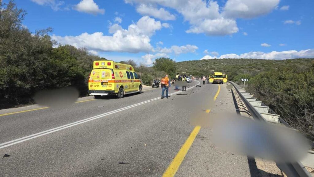 טרגדיה קשה: שלושה הרוגים בתאונת דרכים קטלנית סמוך לצומת נחושה