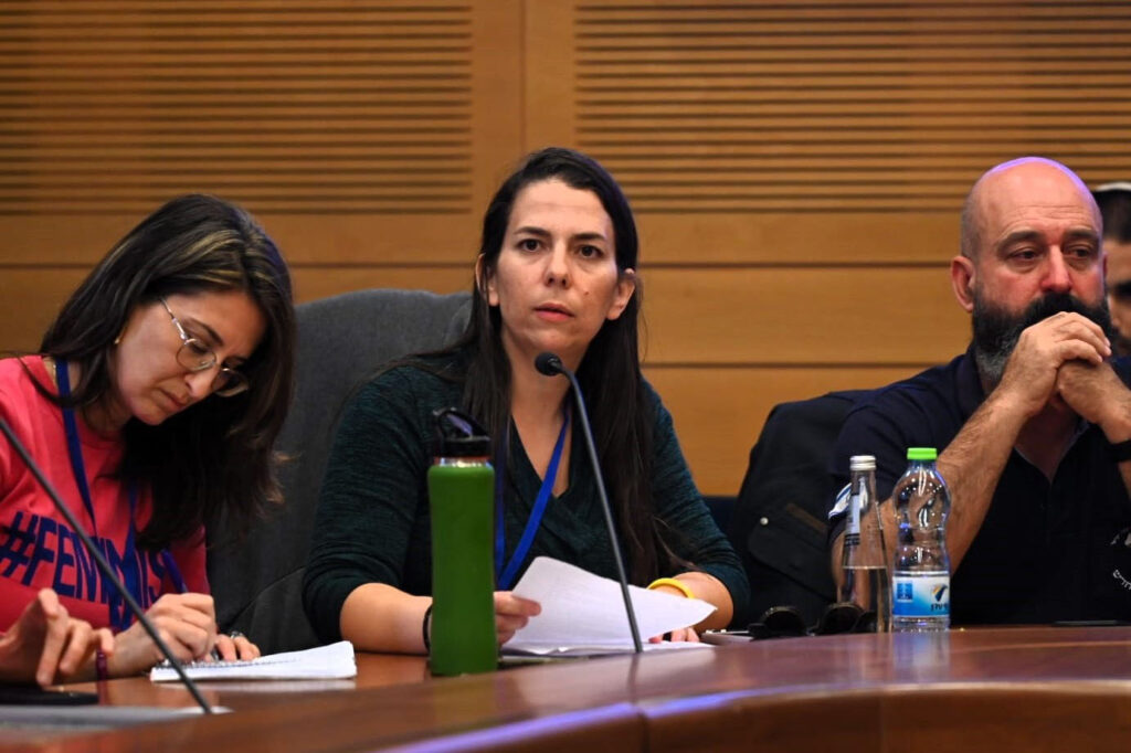 תושבת הערבה בדיון בכנסת: "אין גדר, אין התרעה, חלק מציר הרשע של איראן עובר אצלי בבית"