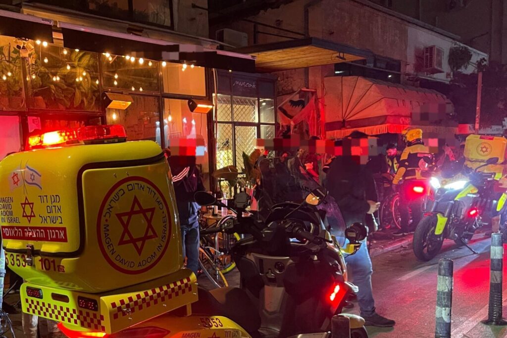 4 פצועים בפיגוע דקירה בתל אביב, המחבל: אמריקאי ממוצא מרוקאי