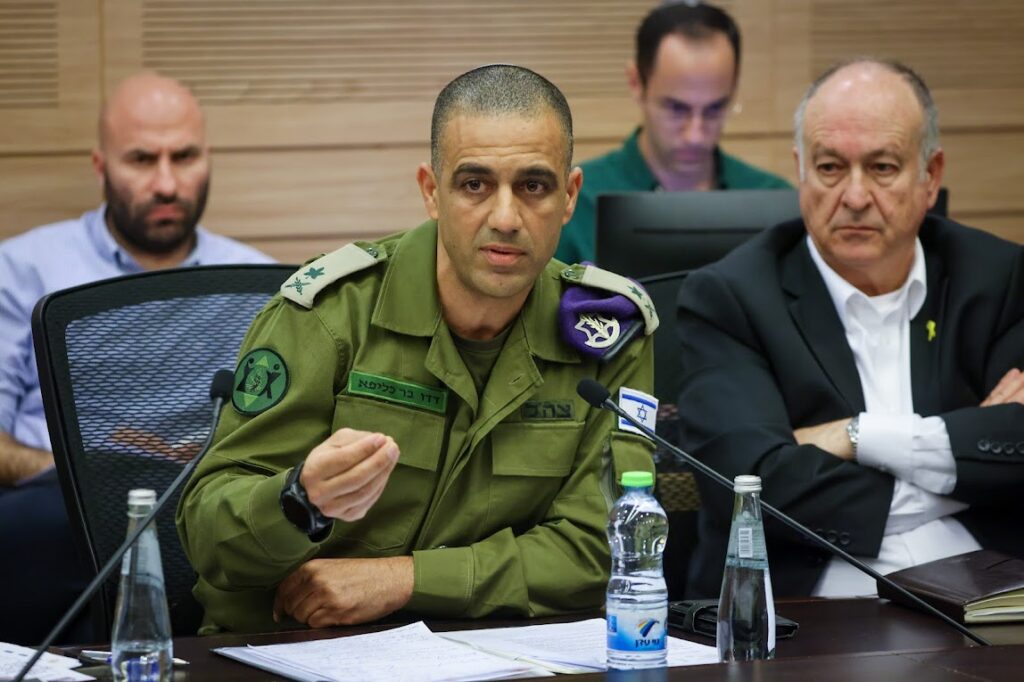 ראש אכ"א בדיון חוק הגיוס: "צריך סנקציות יותר אפקטיביות, שפוגשות את הפרט"