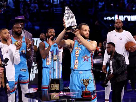 ראש העיר: סטף קרי זכה ב-MVP של משחק האולסטאר בסן פרנסיסקו