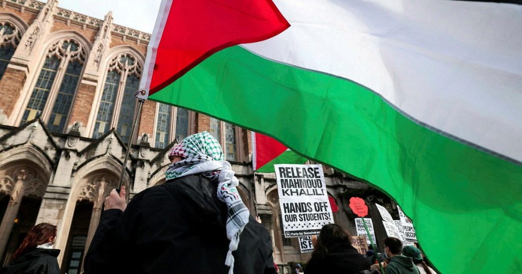DHS, סטודנט להחלפה באוניברסיטת ג'ורג'טאון, אומר תעמולה של חמאס, חדשות ארה"ב