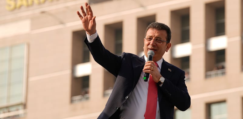 ארדואן דאג שיעצרו את היריב הכי גדול שלו; הבורסה באיסטנבול צונחת