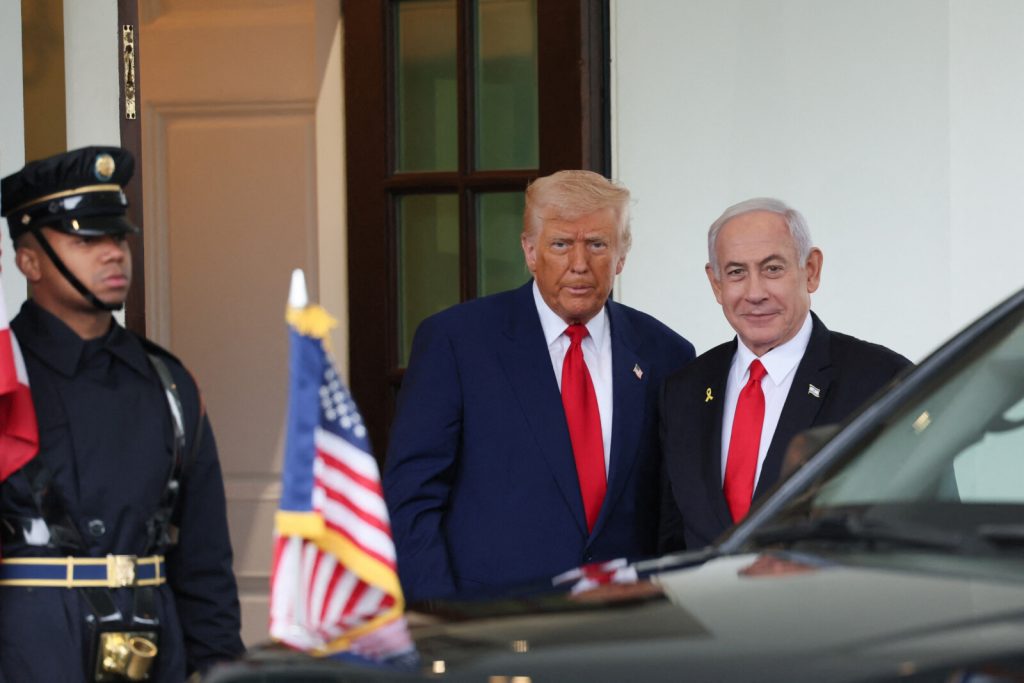 החלה פגישת נתניהו וטראמפ בבית הלבן