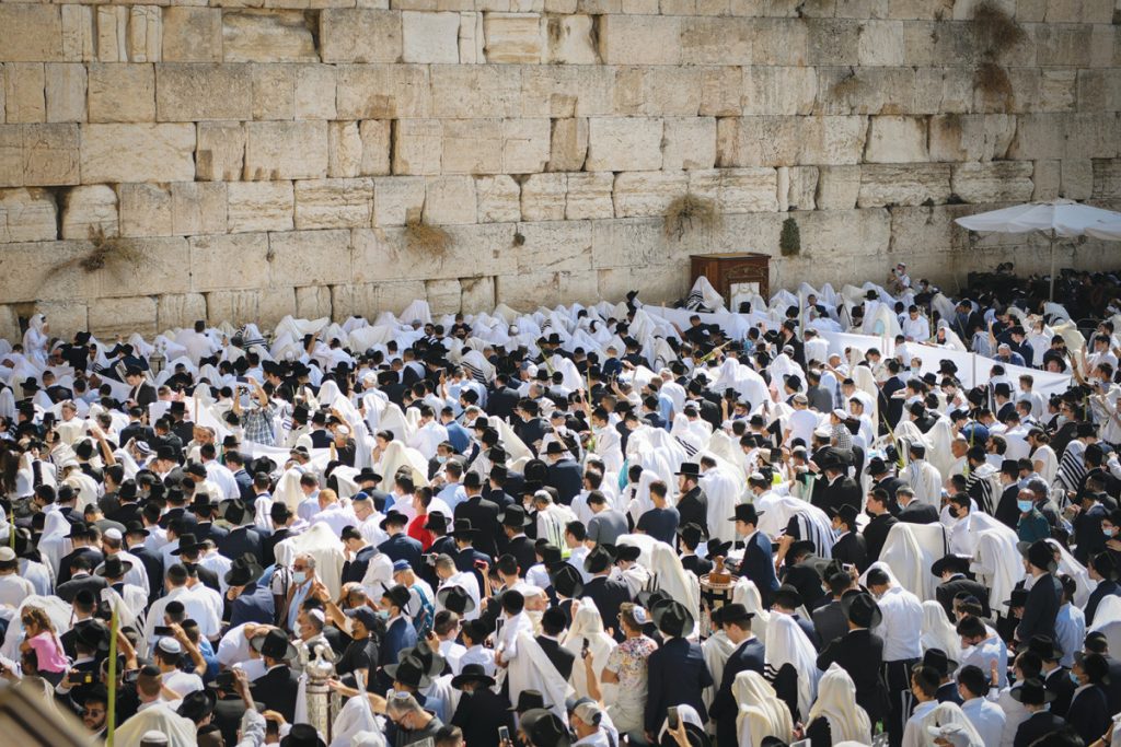 נצ"מ אליהו לוי על היערכות המשטרה לברכת הכהנים הגדולה בירושלים