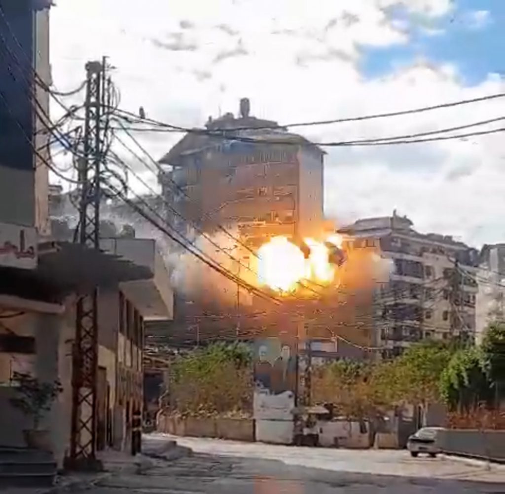 דובר צה"ל בערבית באזהרה חריגה לתושבי ביירות: "תתרחקו במהירות"