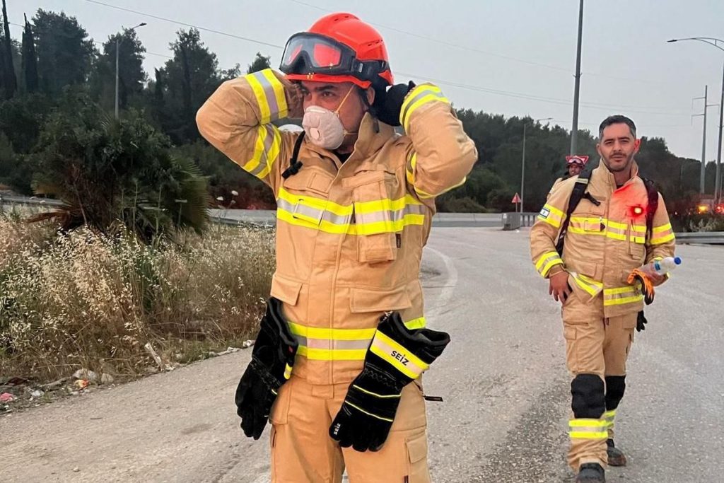 "אירוע כזה נמשך גם אחרי שהאש כבתה": הלחימה של פיקוד העורף בלהבות בהרי ירושלים