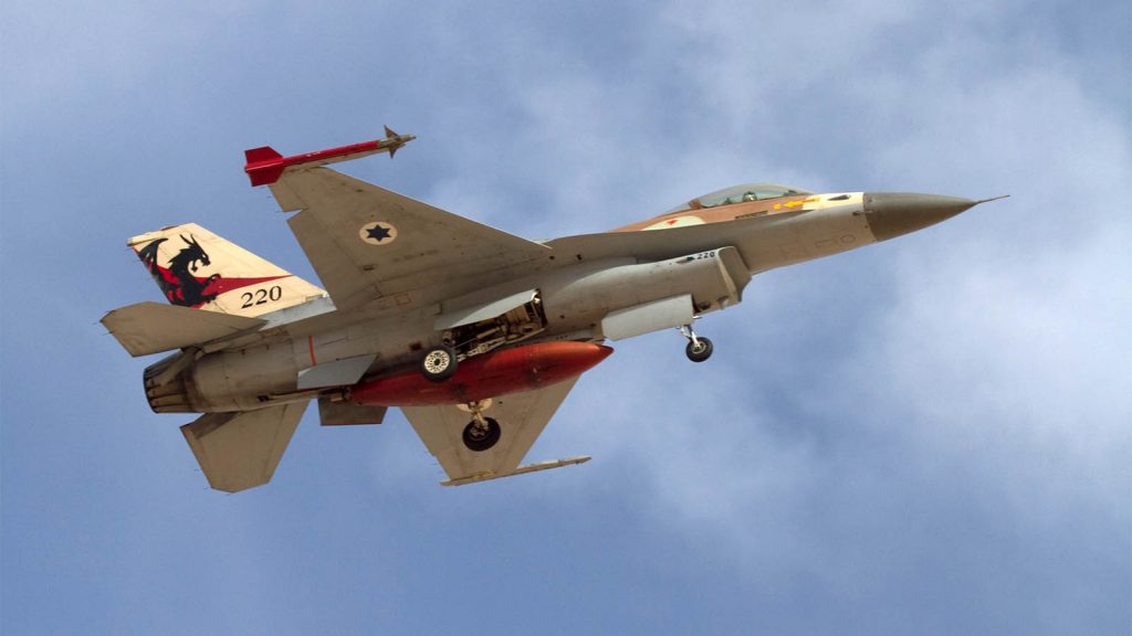 מטוס F-16 של צה"ל הטיל חימוש בשטח פתוח בשל תקלה; צה"ל: אין נפגעים והאירוע מתוחקר