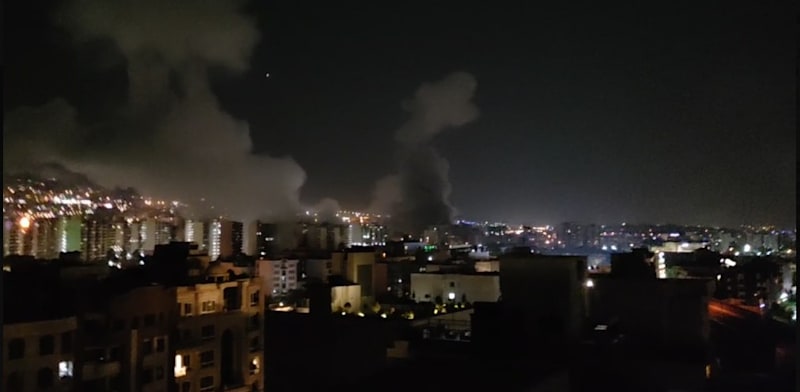 ישראל החלה את פעימות האוויר העיקריות על ארן