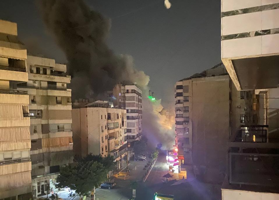 צה"ל תוקף בדאחייה מטרות טרור ביחידה האווירית של חיזבאללה